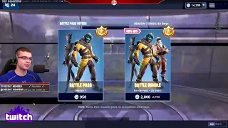 Nick Eh 30 Reacts To fortnite Season 7 Battle pass For The first time