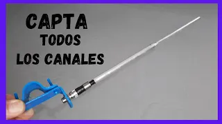 ¡Increíble ANTENA CASERA que CAPTA TODOS LOS CANALES en HD!