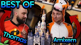 BEST OF Amixem & THOMAS lego ! (avec de la magie de Disney 😂)