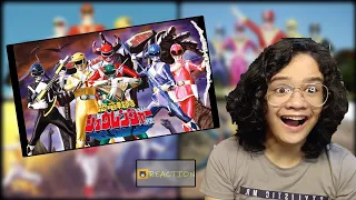 First Reaction to Super Sentai HENSHIN and ROLL CALL!!