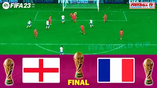 FIFA 23 - England vs France - FIFA World Cup Final - Crazy Battle | Next Gen Gameplay PC [4K]