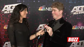 Tom Ball talks about proving himself on this All-Star stage at AGT All-Stars