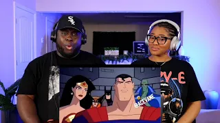 Kidd and Cee Reacts To Justice League DCAU compilation Pt 1 (AceVane)