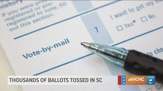 Thousands of ballots thrown out in South Carolina