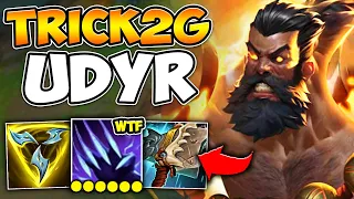 I played the FAMOUS Trick2G Udyr strategy and never stopped back dooring
