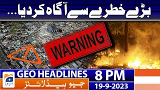 Geo News Headlines 8 PM - 𝐔𝐍 𝐆𝐞𝐧𝐞𝐫𝐚𝐥 𝐀𝐬𝐬𝐞𝐦𝐛𝐥𝐲 - 𝐉𝐨𝐞 𝐁𝐢𝐝𝐞𝐧 | 19 Sep 2023