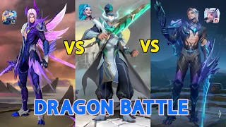 Dragon Tamer MLBB VS Dragonmancer LOL Wild Rift Dragon SKIN COMPARISON  - AOV VS MLBB VS LOL WR