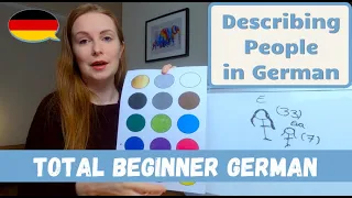 Describing People In German│Total Beginner German