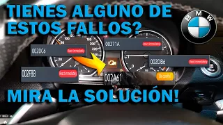 Tu BMW no enciende y tienes los fallos 2DC6, 371A, 2F8B, 2DB6 o 2A61? Aquí esta la solución