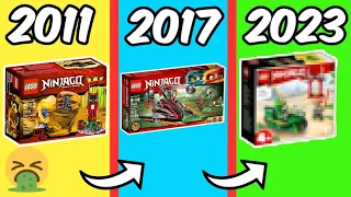 The WORST Lego Ninjago set from Every Year...