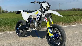 TEST HUSQVARNA TX 125 MOTARD