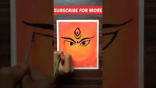 Durga maa drawing easy | Durga Puja drawing | Durga Puja status | Navratri status | #shorts