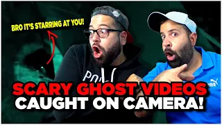 SCARY GHOST VIDEOS: REAL GHOSTS Caught On Camera! | JK BROS REACTION!!