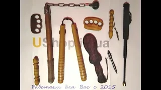 Production: nunchucks, jawars and kubotans for training and collectibles