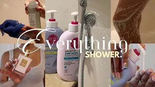 SUMMER EVERYTHING SHOWER ROUTINE | key to soft skin + skincare + feminine hygiene