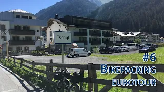 42 км с горы на велосипеде. Bikepacking eurotour #6