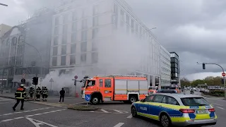 Feuer im Hamburger Hauptbahnhof