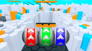 GYRO BALLS 🌈 All levels Gameplay Android iOS 💥 Nafxitrix Gaming Game 225 Gyrosphere Trials