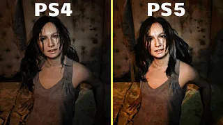 Resident Evil 7 PS5 Ray Tracing On Vs PS4 Graphics Comparison