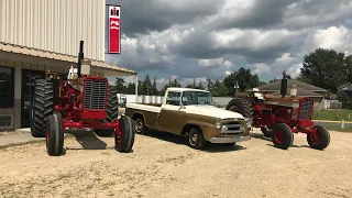 IH Gold Demonstrator Tractor Video 1970