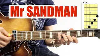 Tuto GUITARE Mr SANDMAN (Picking Style Chet Atkins)