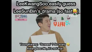 Lee Kwang Soo guesses his girlfriend's drama right 😂