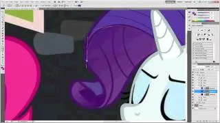 My Little Pony: Vectoring is Magic: Episode 4 (Hair) [Photoshop]