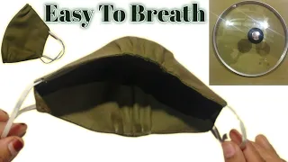 New Design-Breathable Face Mask/The Mask Does Not Touch The Mouth And Nose, Is Easy To Breathe! DIY