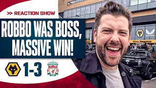 ROBBO WAS BOSS, MASSIVE WIN! WOLVES 1-3 LIVERPOOL | @MAYCHTV MATCH REACTION
