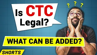 🟥CTC (Cost to Company), is it legal? CTC Salary Structure #Shorts