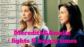 Meredith&Amelia - fights & happy times