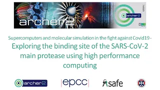 ARCHER2:  Supercomputers and molecular simulation in the fight against Covid19