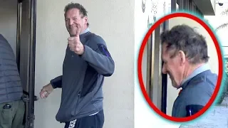 Ralf Moeller Bonks His Head At Gold's Gym And Plays It Cool