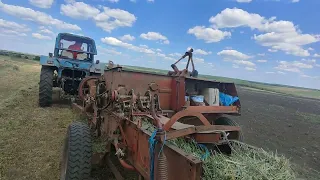 пресс подборщик Киргизстан с везальным аппаратом от New Holland ✅