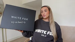 WHITE FOX TRY ON HAUL: midsize girly