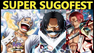 10TH ANNIVERSARY SUPER SUGO PART 1!!! | One Piece Treasure Cruise #OPTC10th