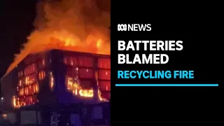 Batteries incorrectly thrown into bins blamed for Canberra fire | ABC News