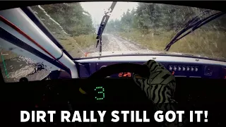 This rain is better than in EA WRC  - Dirt Rally