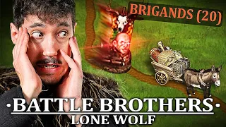 20 BRIGANDS wollen mich | Battle Brothers: Lone Wolf | 009