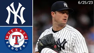 New York Yankees vs Texas Rangers | Game Highlights | 6/25/23