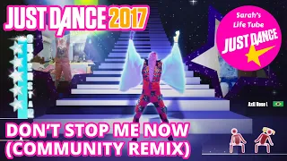 Don’t Stop Me Now (Community Remix), Queen | SUPERSTAR, 3/3 GOLD | Just Dance 2017 [WiiU]