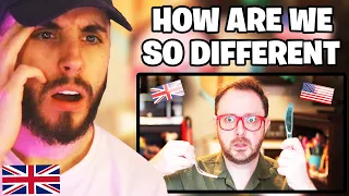 Brit Reacts to 5 Ways British and American Meal Etiquette is Very Different