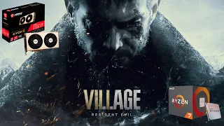 Resident Evil Village | RX 5700 XT + Ryzen 7 2700 (1080p)
