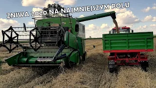 🌾 Pracowita Niedziela Na Kombajnie 🌾Koszenie Najmniejszego Pola☆ John Deree 1032☆Vlog 63☆