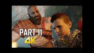 GOD OF WAR Gameplay Walkthrough Part 11 - Voices (PS4 PRO 4K Commentary 2018)