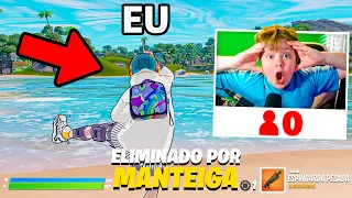 Invadindo Lives de FORTNITE com 0 Pessoas kkkkkkkk