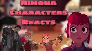 Nimona Characters Reacts// [Gacha Club]