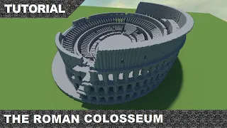 Minecraft Roman Colosseum Tutorial