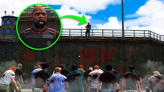 Tentei SOBREVIVER AO MAIOR ATAQUE ZUMBI DO GTA 5!