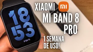 Xiaomi MI BAND 8 PRO COM MAIS DE 1 SEMANA DE USO! MELHOROU? ABAIXO DOS R$300! TELA AMOLED E GPS!